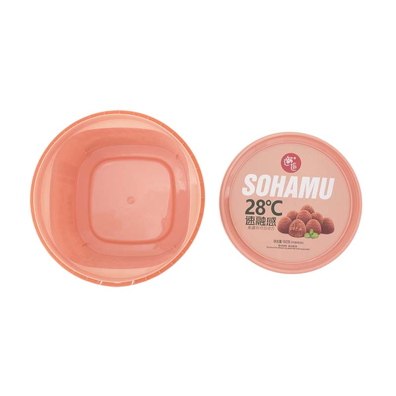 PP IML Plastic Square Food Bucket