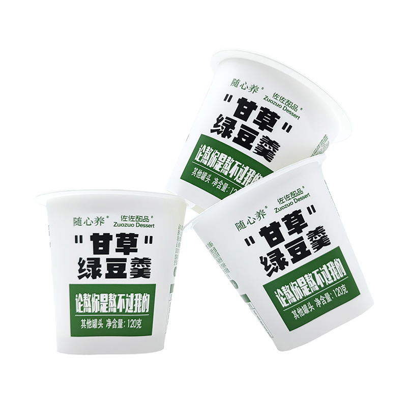 Cawan plastik pp untuk yogurt