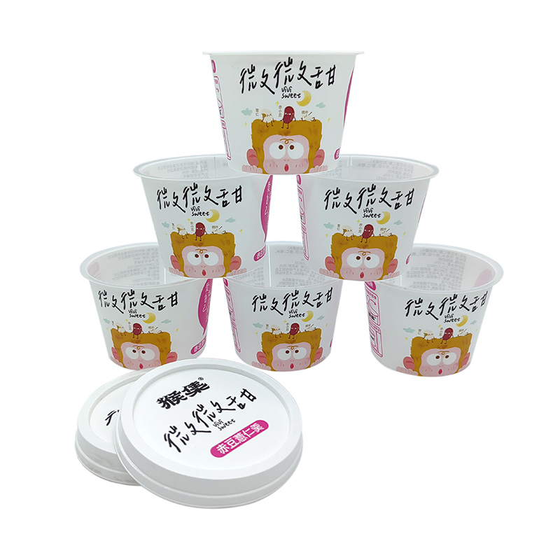 Mangkuk ais krim plastik pp plastik