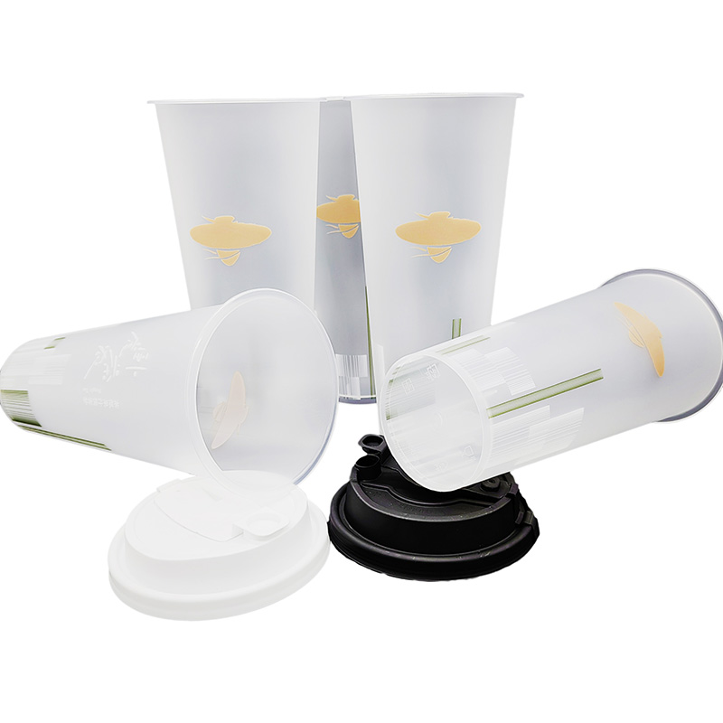 PP PL Platstic Beveage Cup dalam Label Acuan